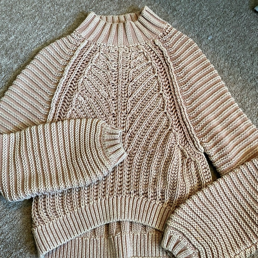 Free People Mockneck sweater